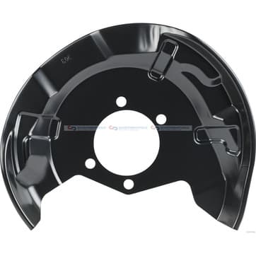 Stänkskydd, bromsskiva, Bakaxel vänster — Bakaxel vänster från Autofrance