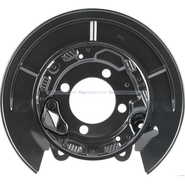 Stänkskydd, bromsskiva, Bakaxel vänster — Bakaxel vänster från Autofrance