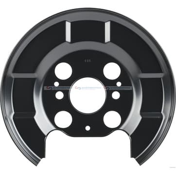 Stänkskydd, bromsskiva, Bakaxel, båda sidor — Bakaxel, båda sidor från Autofrance