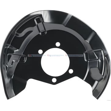 Stänkskydd, bromsskiva, Bakaxel höger — Bakaxel höger från Autofrance