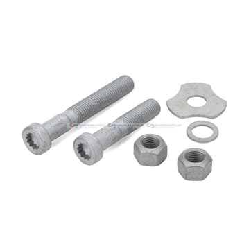 Monterings- och bultsats, styr-/släparm, Bakaxel höger