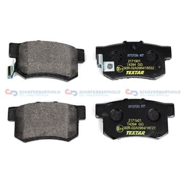 Bromsbeläggssats, Bakaxel — Bakaxel från Autofrance