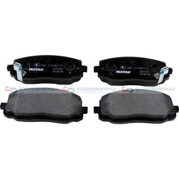 Bromsbeläggssats, Framaxel — Framaxel från Autofrance