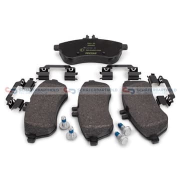 Bromsbeläggssats, Framaxel — Framaxel från Autofrance