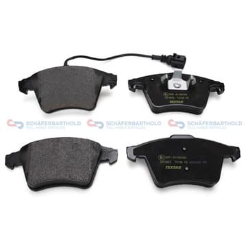 Bromsbeläggssats, Framaxel — Framaxel från Autofrance