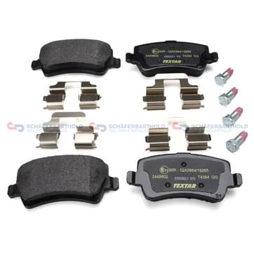 Bromsbeläggssats, Bakaxel — Bakaxel från Autofrance