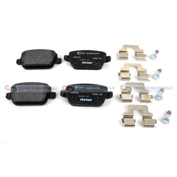 Bromsbeläggssats, Bakaxel — Bakaxel