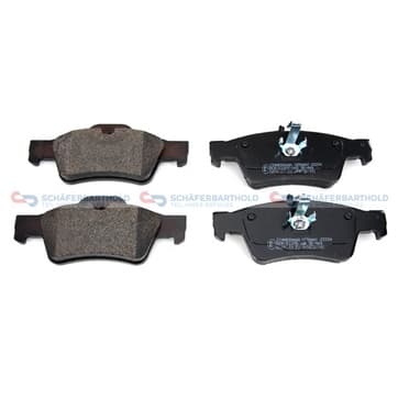 Bromsbeläggssats, Bakaxel — Bakaxel från Autofrance