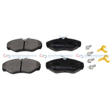 Bromsbeläggssats, Framaxel — Framaxel från Autofrance