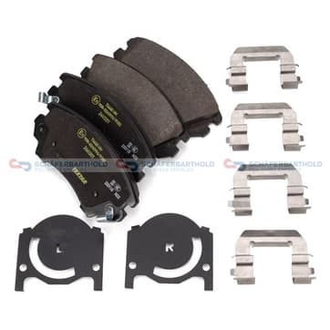 Bromsbeläggssats, Framaxel — Framaxel från Autofrance