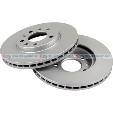 Bromsskiva, Framaxel — Framaxel från Autofrance