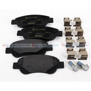 Bromsbeläggssats, Framaxel — Framaxel från Autofrance