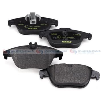 Bromsbeläggssats, Bakaxel — Bakaxel från Autofrance