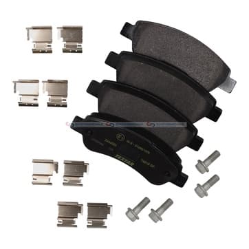 Bromsbeläggssats, Bakaxel — Bakaxel från Autofrance