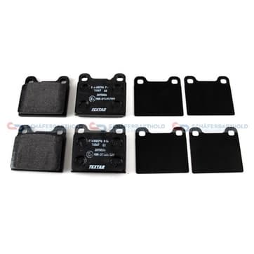 Bromsbeläggssats, Bakaxel — Bakaxel från Autofrance