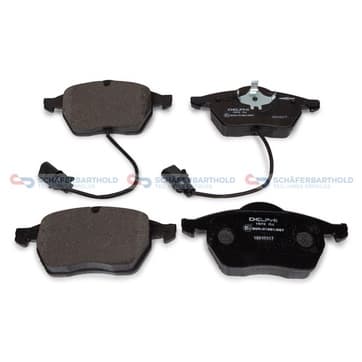 Bromsbeläggssats, Framaxel — Framaxel