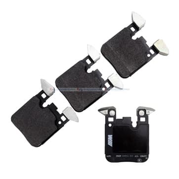 Bromsbeläggssats, Bakaxel — Bakaxel från Autofrance