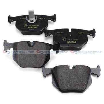 Bromsbeläggssats, Bakaxel — Bakaxel från Autofrance