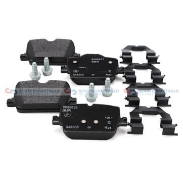 Bromsbeläggssats, Bakaxel — Bakaxel från Autofrance