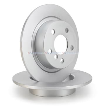 Bromsskiva, Bakaxel — Bakaxel från Autofrance