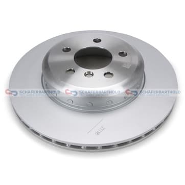 Bromsskiva, Bakaxel — Bakaxel från Autofrance