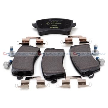 Bromsbeläggssats, Bakaxel — Bakaxel från Autofrance