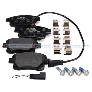 Bromsbeläggssats, Bakaxel — Bakaxel från Autofrance