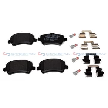 Bromsbeläggssats, Bakaxel — Bakaxel från Autofrance