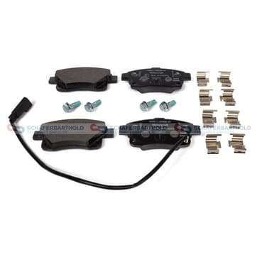 Bromsbeläggssats, Bakaxel — Bakaxel från Autofrance