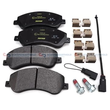 Bromsbeläggssats, Framaxel — Framaxel från Autofrance