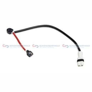 Slitagevarning, bromsbelägg, Framaxel — Framaxel från Autofrance