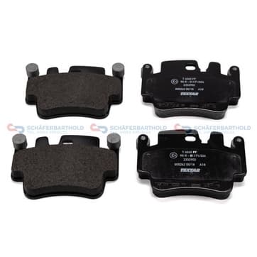 Bromsbeläggssats, Framaxel, Bakaxel — Framaxel, Bakaxel från Autofrance