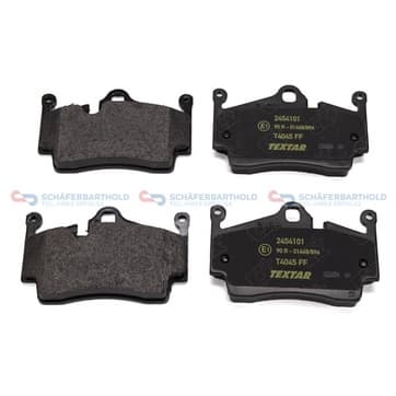 Bromsbeläggssats, Bakaxel — Bakaxel från Autofrance