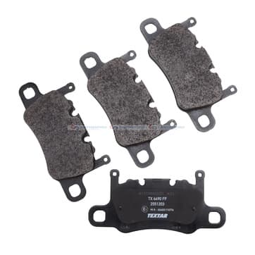 Bromsbeläggssats, Bakaxel — Bakaxel från Autofrance