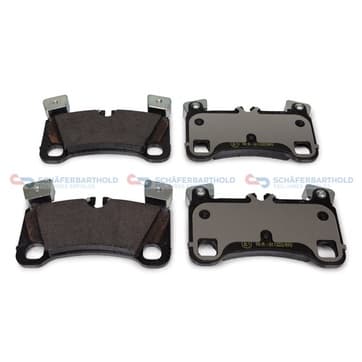 Bromsbeläggssats, Bakaxel — Bakaxel från Autofrance