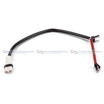 Slitagevarning, bromsbelägg, Framaxel vänster — Framaxel vänster från Autofrance