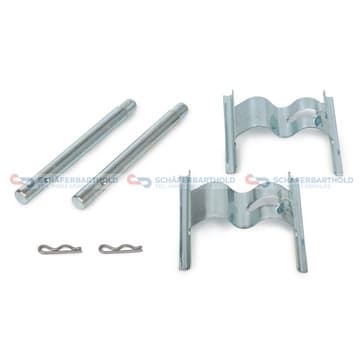 Tillbehörssats, bromsbelägg, Bakaxel, Framaxel — Bakaxel, Framaxel från Autofrance