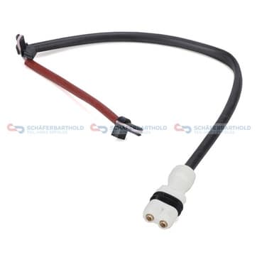 Slitagevarning, bromsbelägg, Framaxel höger — Framaxel höger från Autofrance