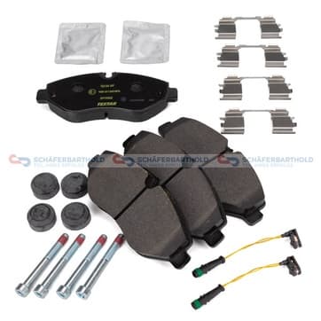 Bromsbeläggssats, Framaxel — Framaxel från Autofrance