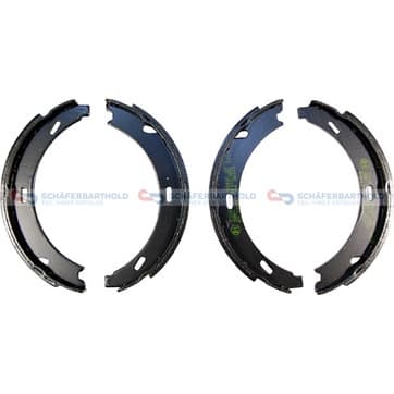 Bromsbandssats, parkeringsbroms från Autofrance