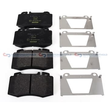 Bromsbeläggssats, Framaxel — Framaxel från Autofrance