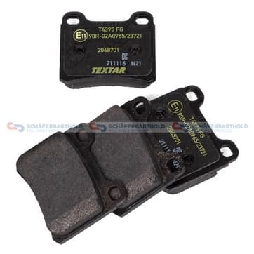 Bromsbeläggssats, Bakaxel — Bakaxel från Autofrance