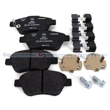 Bromsbeläggssats, Framaxel — Framaxel från Autofrance