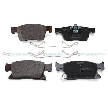 Bromsbeläggssats, Framaxel — Framaxel från Autofrance