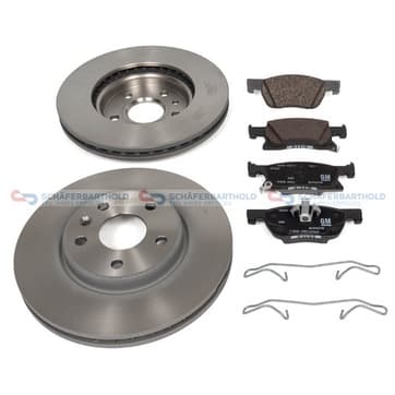 Bromssats, skivbroms, Framaxel, inre — Framaxel, inre från Autofrance