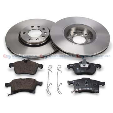 Bromssats, skivbroms, Framaxel, ytter — Framaxel, ytter från Autofrance