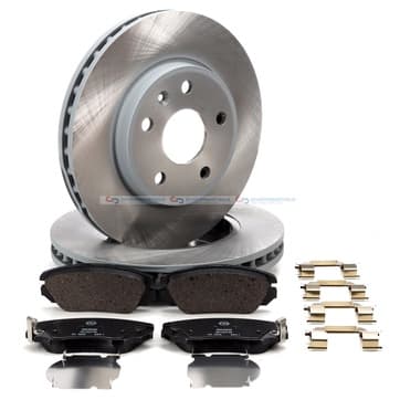 Bromssats, skivbroms, Framaxel, inre