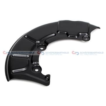 Stänkskydd, bromsskiva, Framaxel vänster — Framaxel vänster från Autofrance