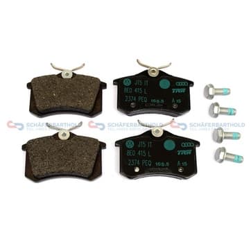 Bromsbeläggssats, Bakaxel — Bakaxel från Autofrance