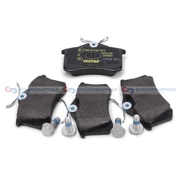 Bromsbeläggssats, Bakaxel — Bakaxel från Autofrance